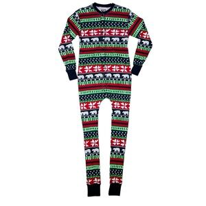 Lazy One Bear Essentials Flapjack Pajamas XS One-piece Button Polar Bear